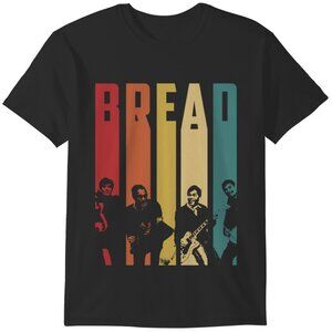 Bread Band Retro T-Shirt Vintage American Rock Music Graphic Tee 99